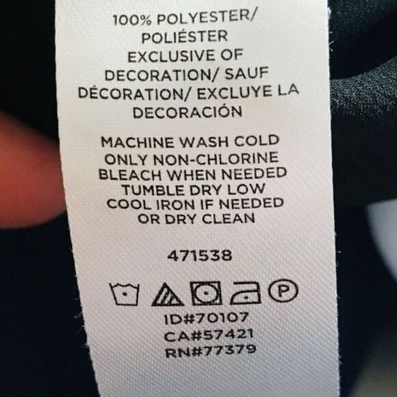 Ana Taylor size S  black Blouse     0077 - Picture 7 of 9